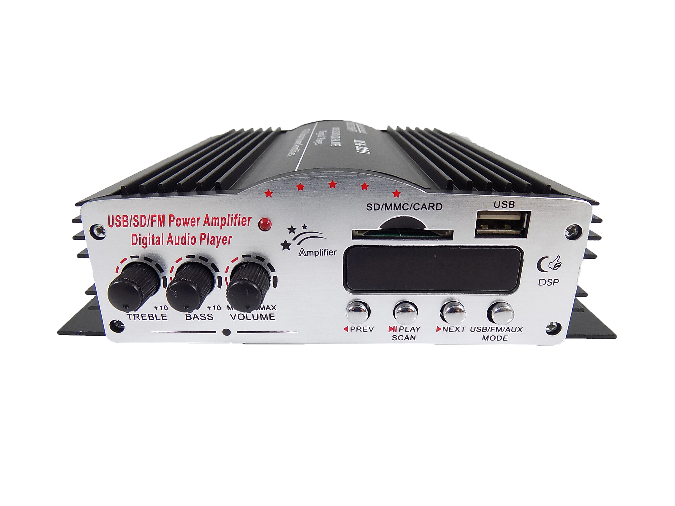 RADIO WZMACNIACZ BLUETOOTH DO GŁOŚNIKÓW USB 4 CH Kod producenta 200MA-WZM