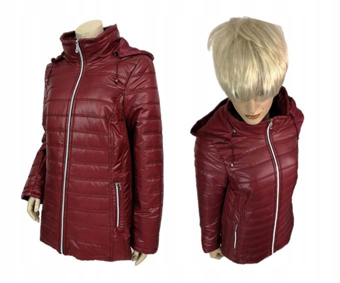 DUŻA KURTKA DAMSKA PIKOWANA PRZEJŚCIOWA L 40 42 Marka inna