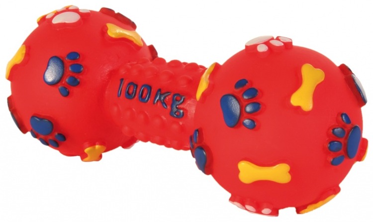 

Trixie Hantel z winylu dla psa 15 cm kość TX-3361