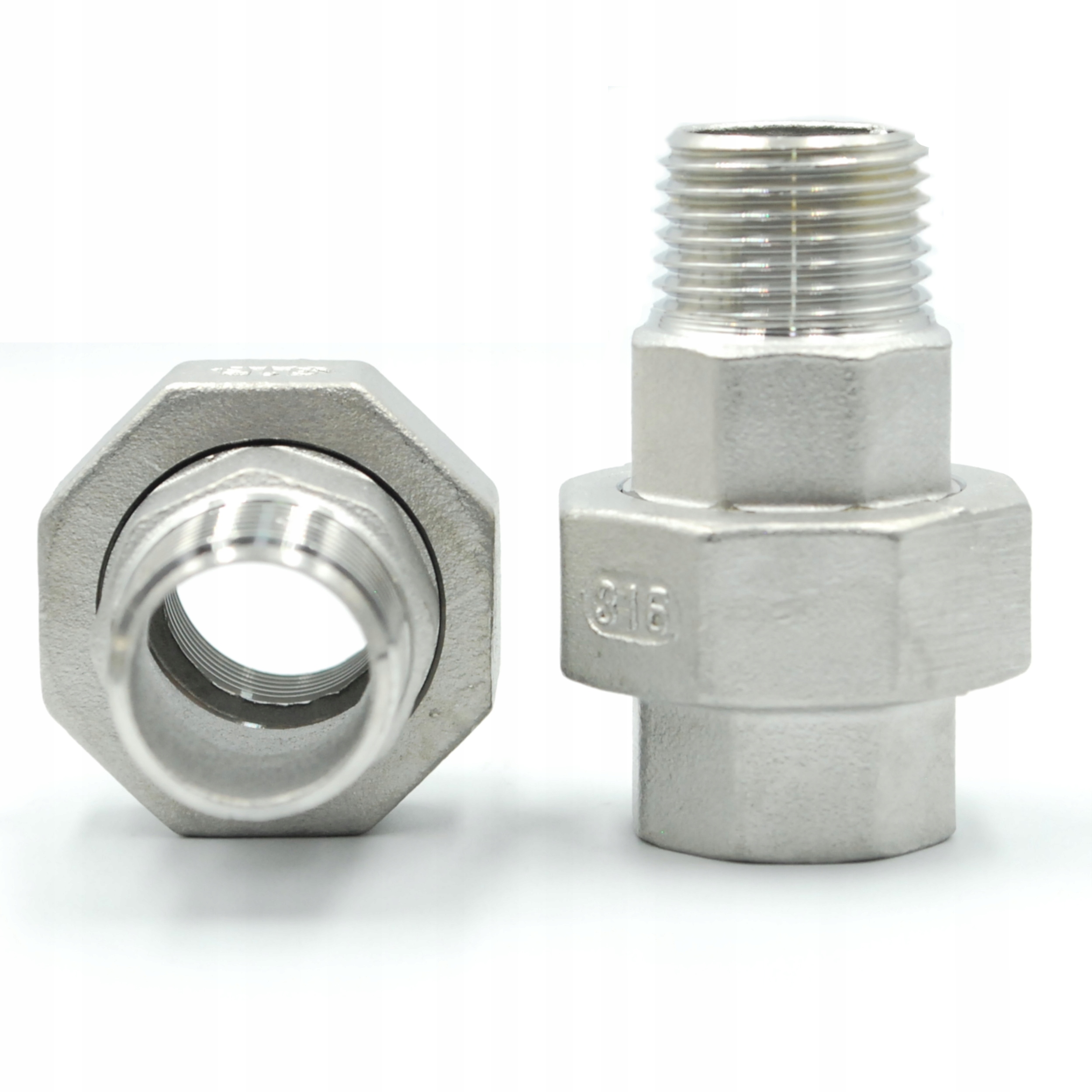 

1/2" Śrubunek nierdzewny stożkowy gwgz złącze