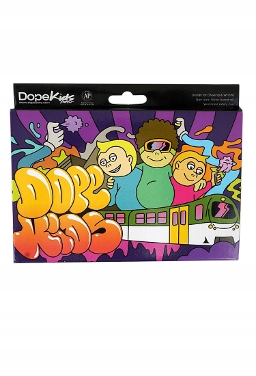 

Markery zestaw 12 szt. Dope Kids tusz wodny