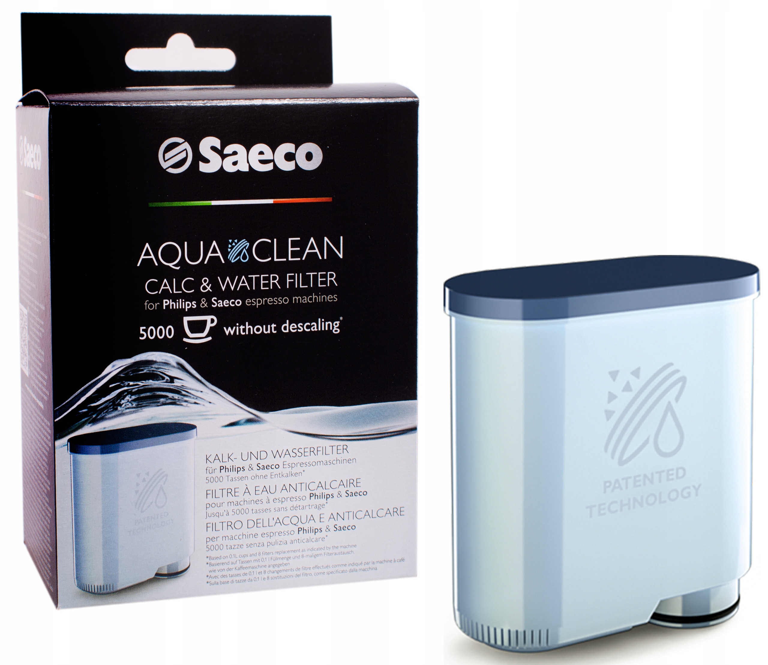 SAECO PHILIPS FILTR DO EKSPRESU AQUACLEAN CA6903 ORYGINALNY x 1 SZTUKA