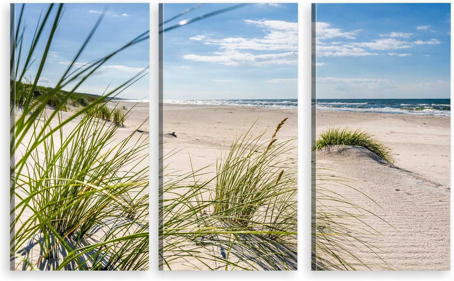 

Tryptyk Obraz Na Ścianę Wydmy Bałtyk Plaża 980 Wz