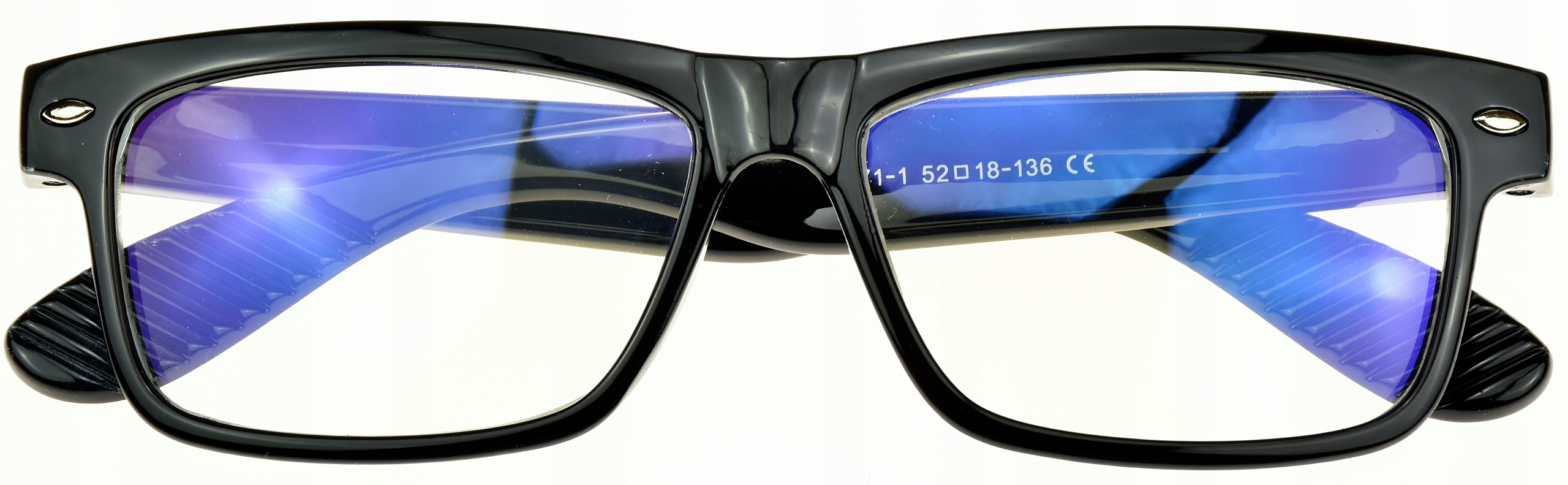 OKULARY ZERÓWKI ANTYREFLEKS DO KOMPUTERA ETUI ! Marka inna