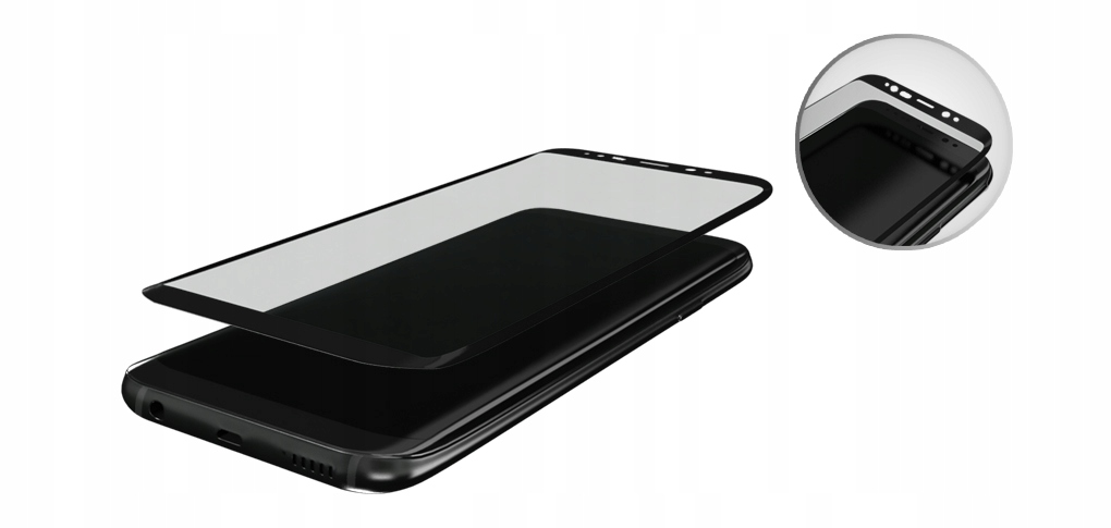 HardGlass Max 3MK SZKŁO do Samsung S9 Czarny Rodzaj szkło hartowane