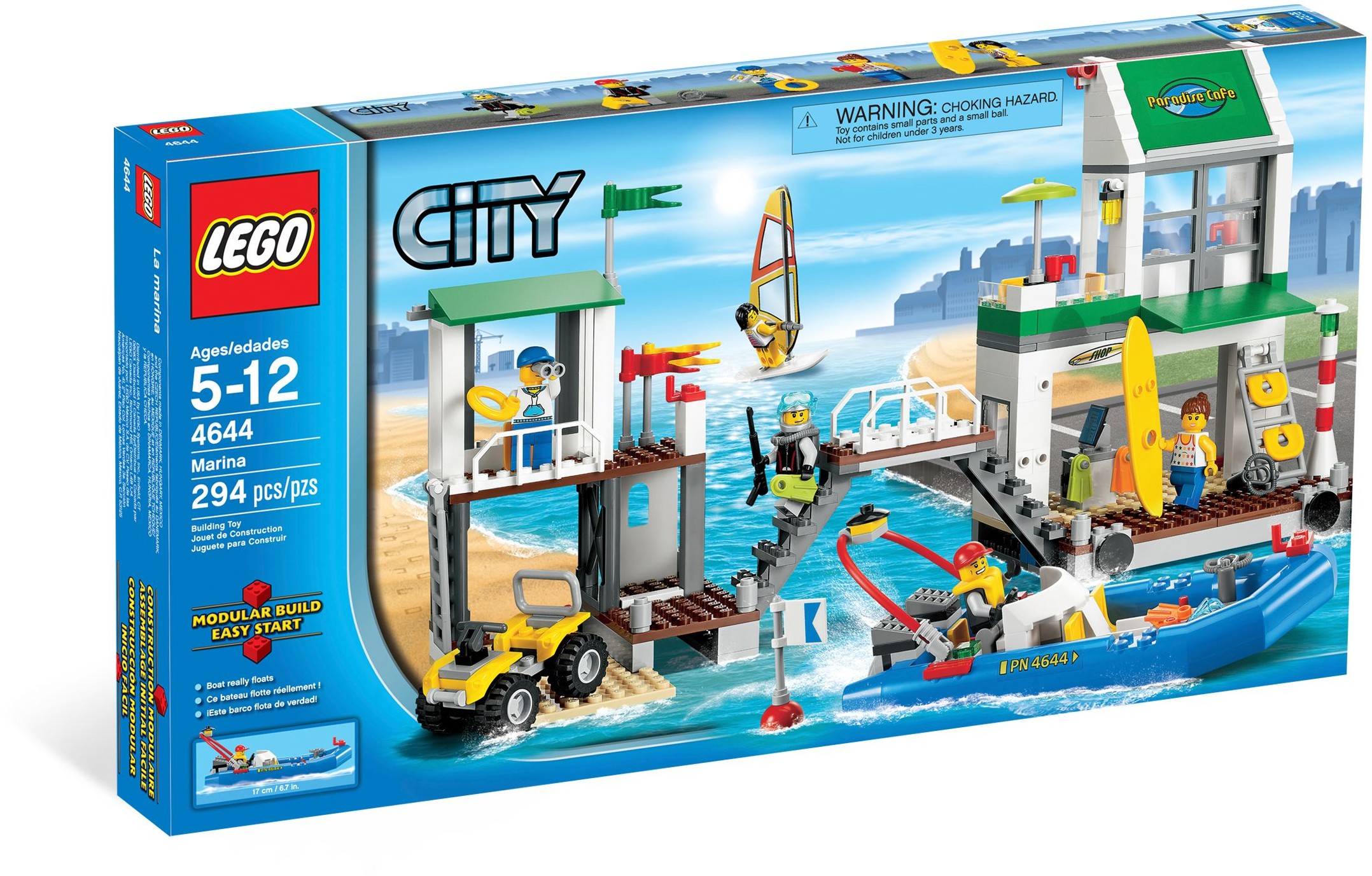 Lego City 4644 Port Marina. Nowy.