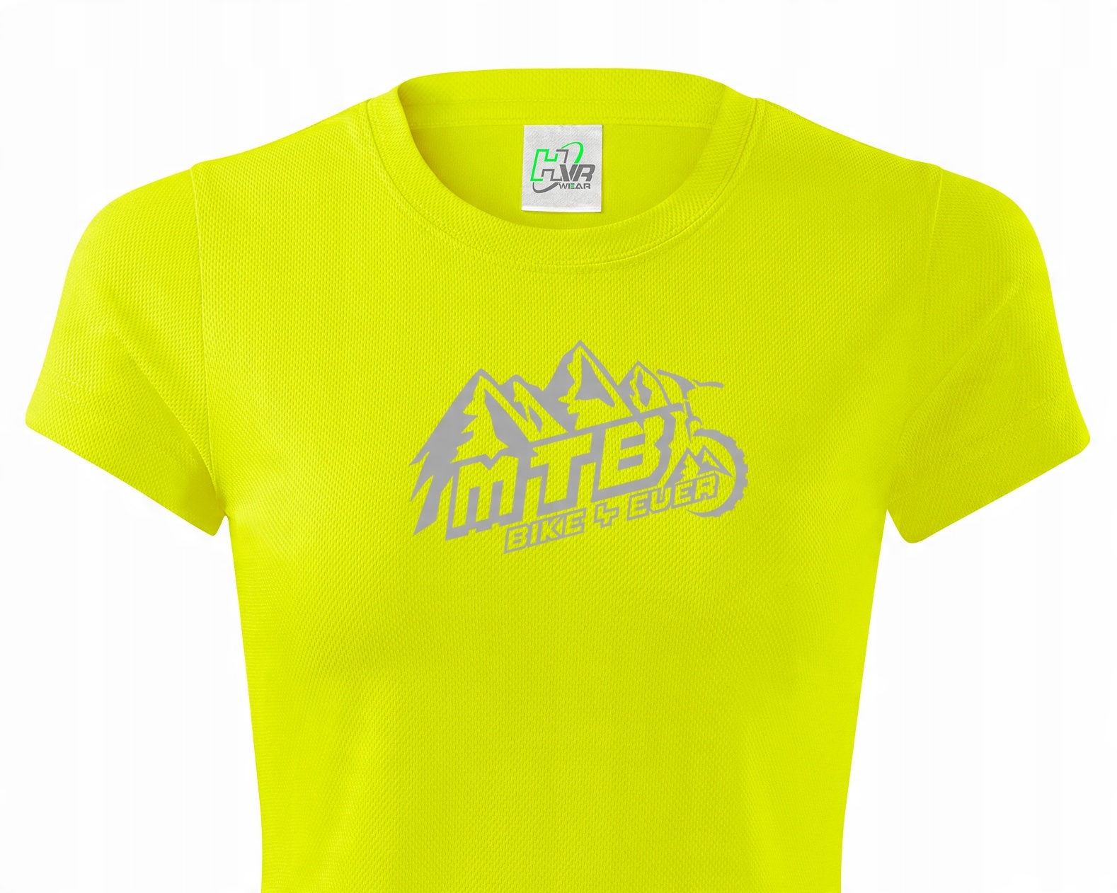 

Funkcyjna Koszulka Rowerowa Mtb Odblaskowa Fluo