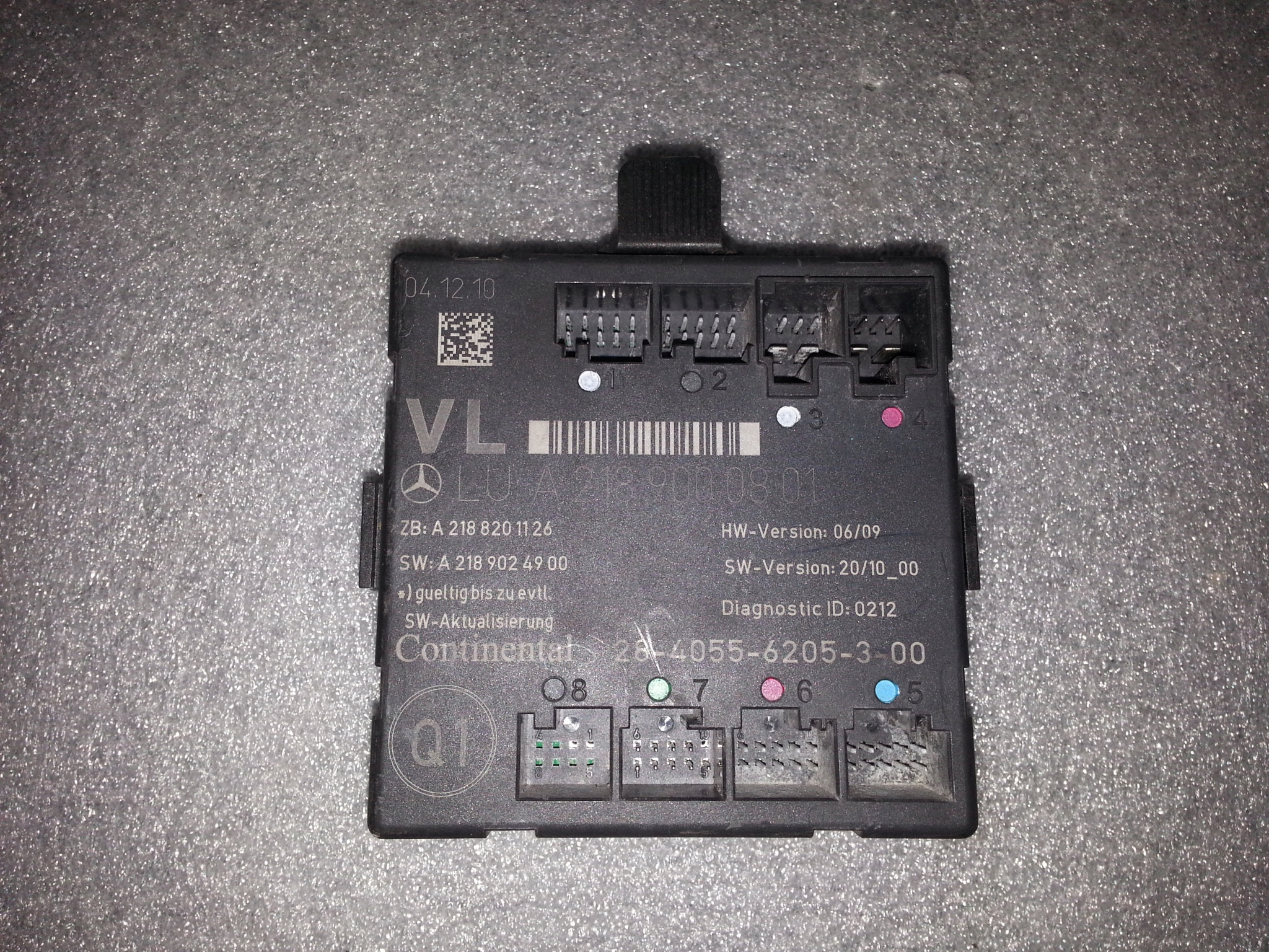 Moduł drzwi Mercedes CLS W218 A2189000801