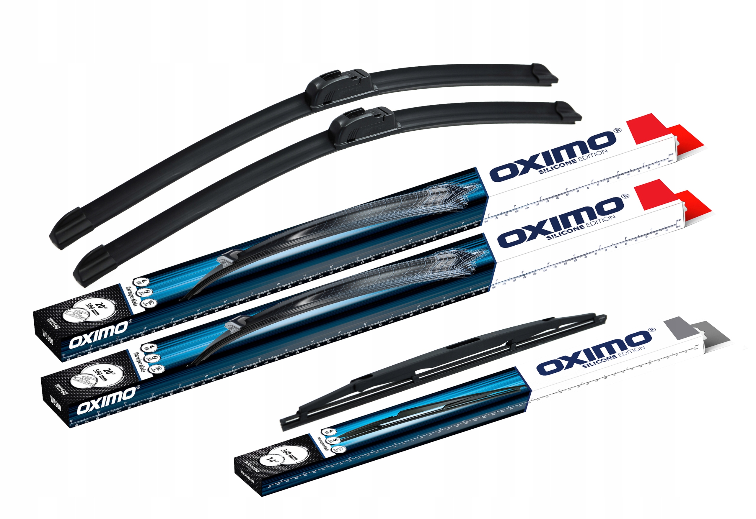 

Wycieraczki Oximo komplet Skoda Fabia 1 I 6Y2 6Y5