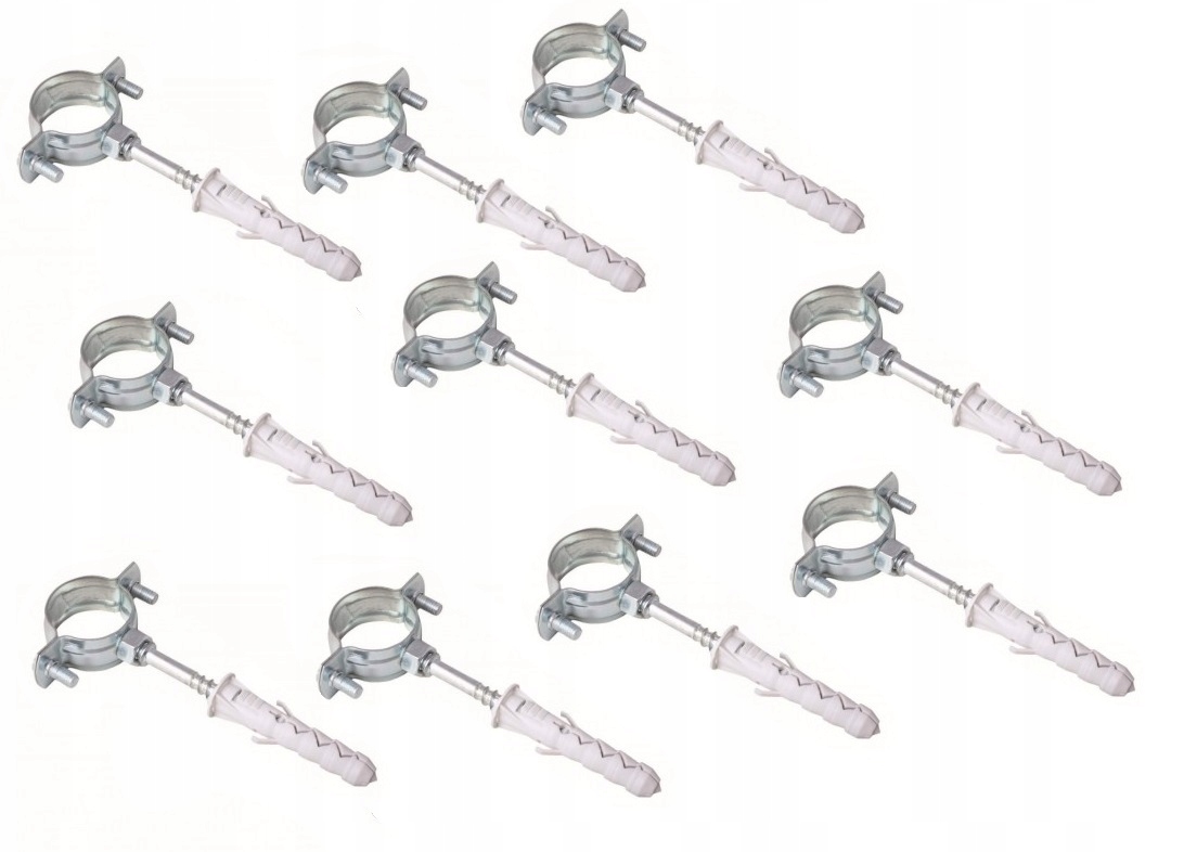 Objímka Držák Bez Gumy Pro Trubky 6 Palců 10 Ks