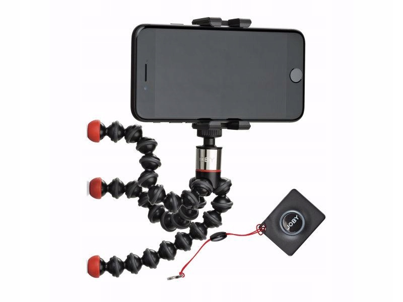 Flexibilní Tripod Magnetický Stativ Joby 1/4''+ Držák na Smartphone a Dálkové Ovládání