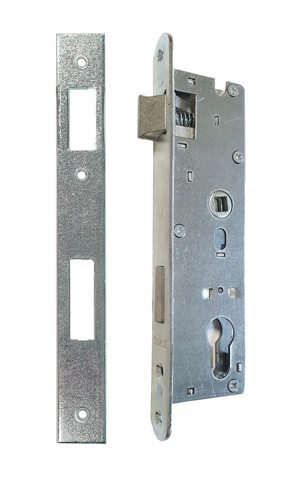 

Zamek zapadkowo-zasuwkowy do furtki 72mm Polski