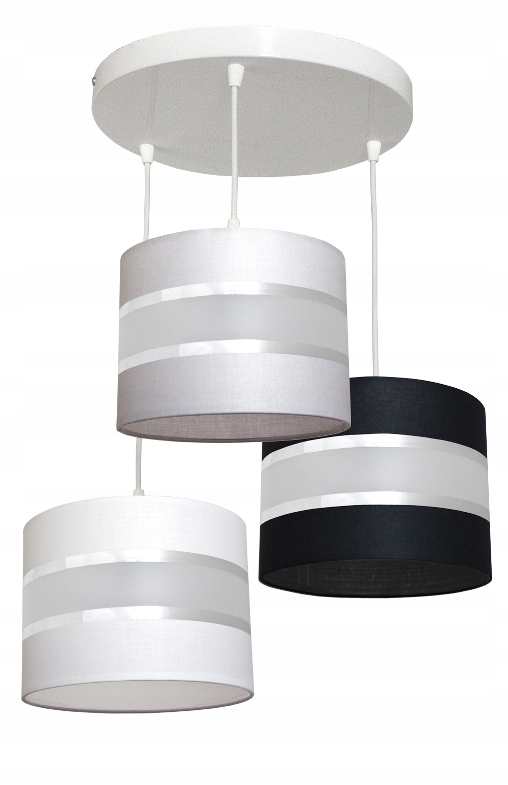 Závěsná lampa Adella 3 – mix barev – lze Led