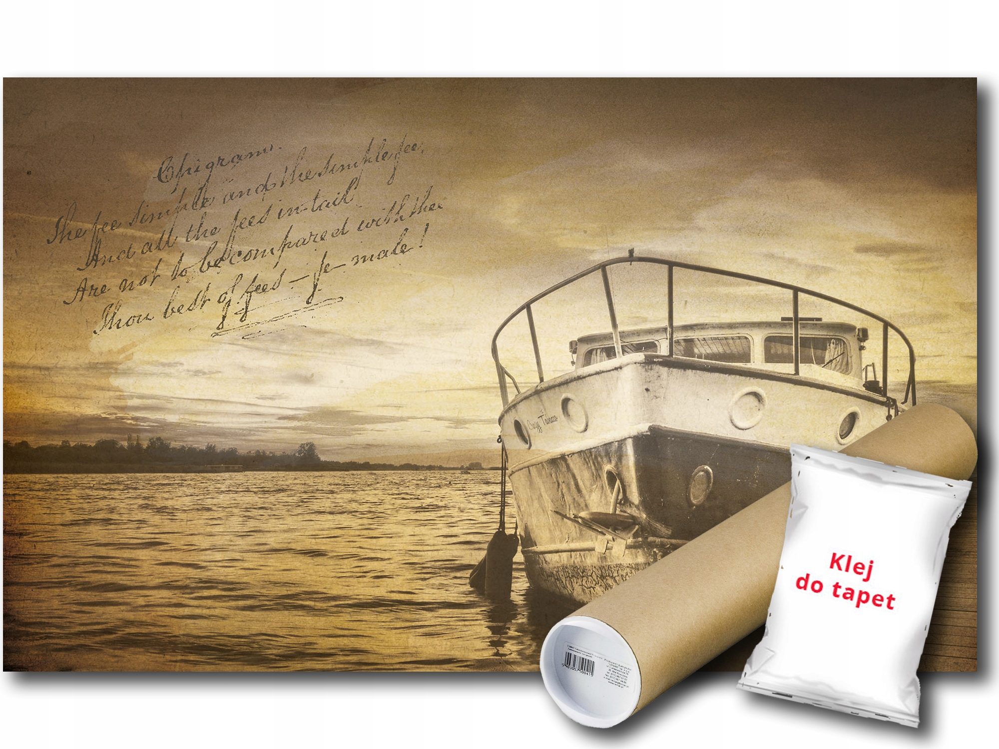 Fototapeta Loď Voda 15C F3XL 416x254 F10867