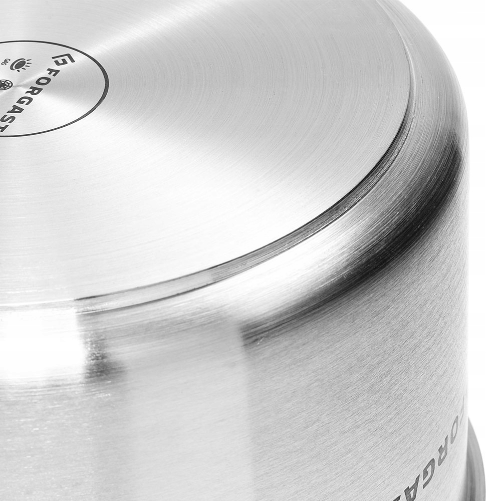 GARNEK STALOWY ŚREDNI 2 L 16x9,5 CM FORGAST FG02416 Marka Forgast