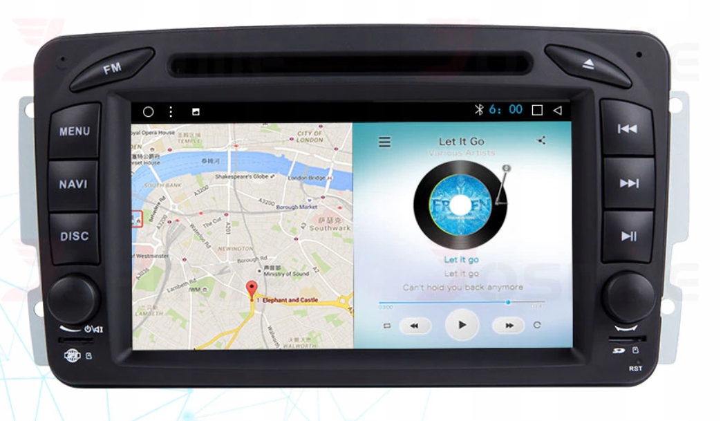 RADIO ANDROID Mercedes Benz CLK W209 W203 W208 4CO Model NAWIGACJA STACJA MULTIMEDIALNA