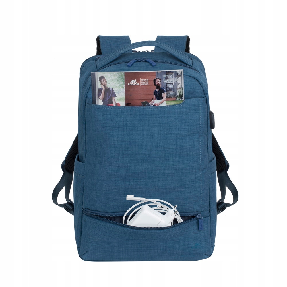Riva Case 8365 carry-on cestovní batoh na notebook 17.3'', modrá