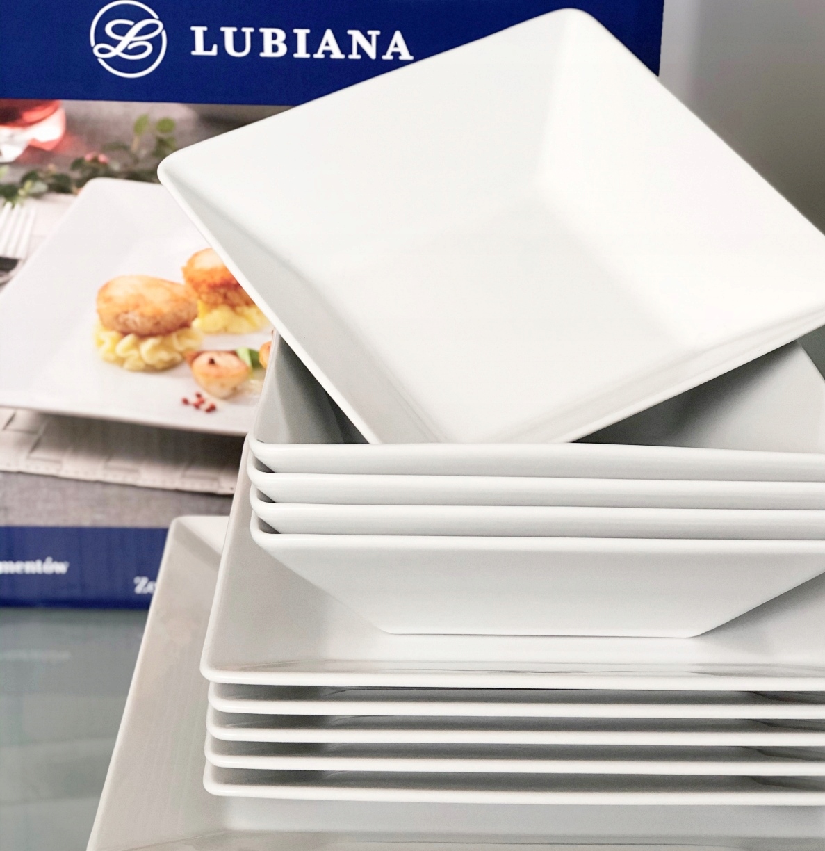 Lubiana Classic Serwis obiadowy 18 el na 6 osób