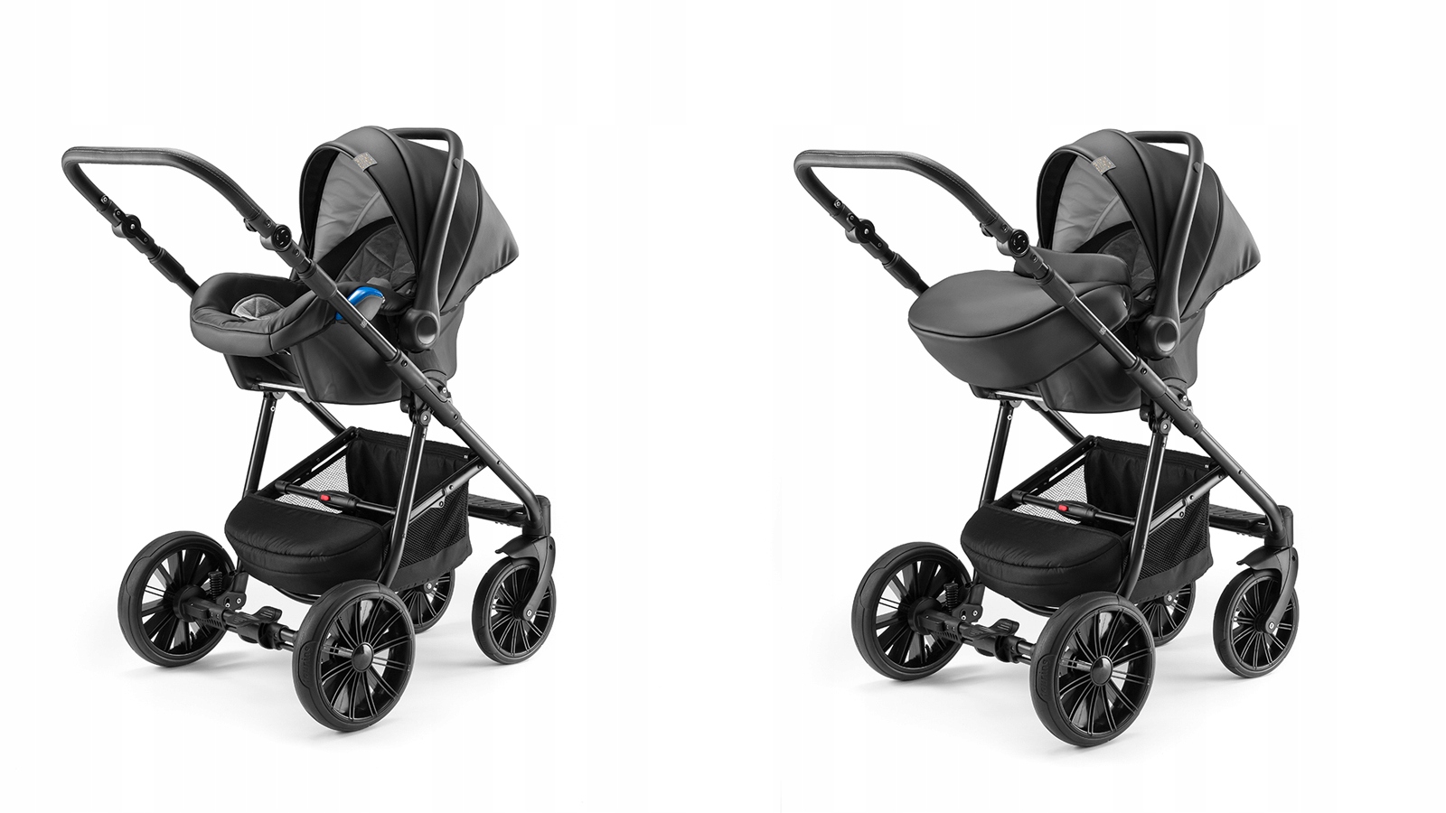 Wózek dziecięcy 3w1 APUS - DADA PARADISO 4 KOLORY! Rodzaj kół Żelowe