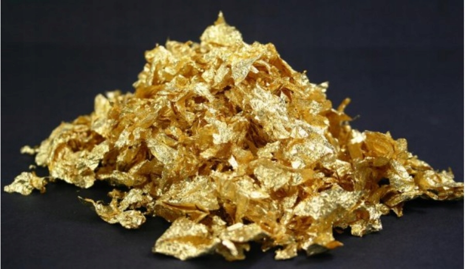 4 butelki złoto drobinki dekoracyjne Kod producenta 9077949788666