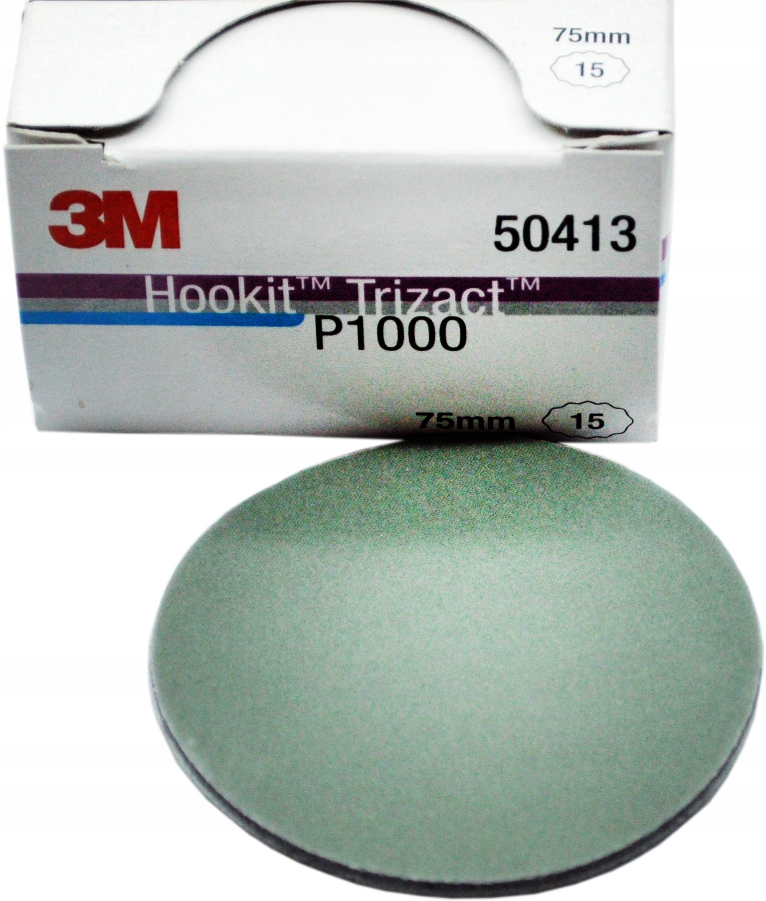 3M Krążek Ścierny Trizact Hookit P1000 75mm Mały