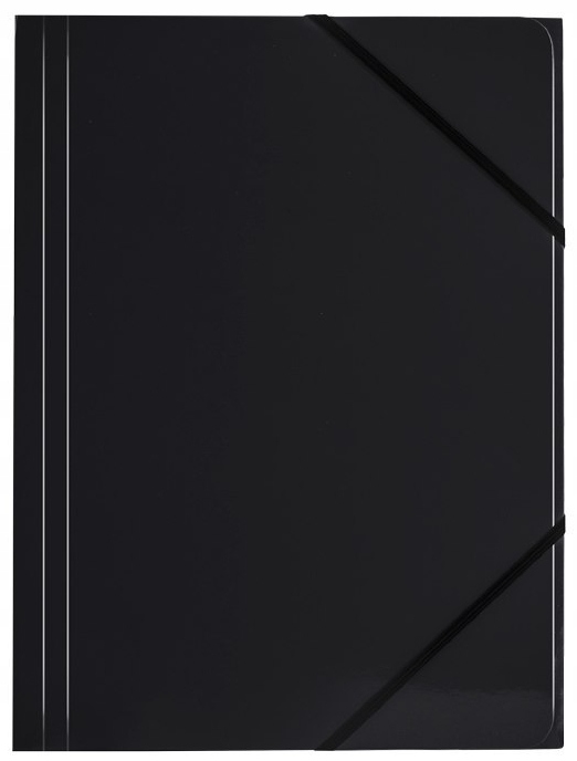 

Tetis teczka kartonowa z gumką A4 BT600 czarna
