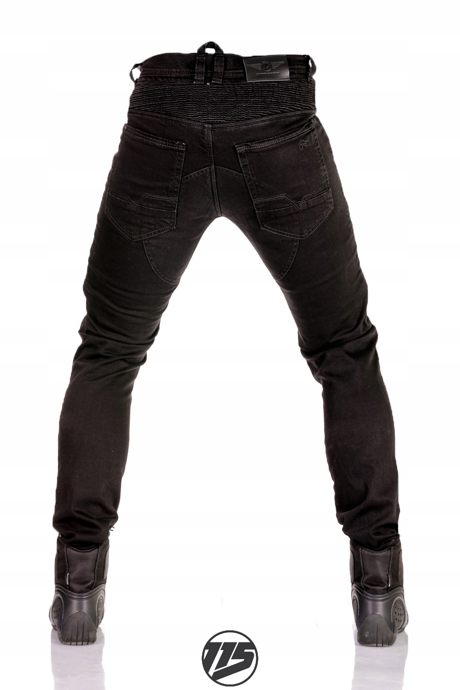 JEANSY MOTOCYKLOWE 115MOTO MOTO BLACK CZARNE XXL Rozmiar XXL