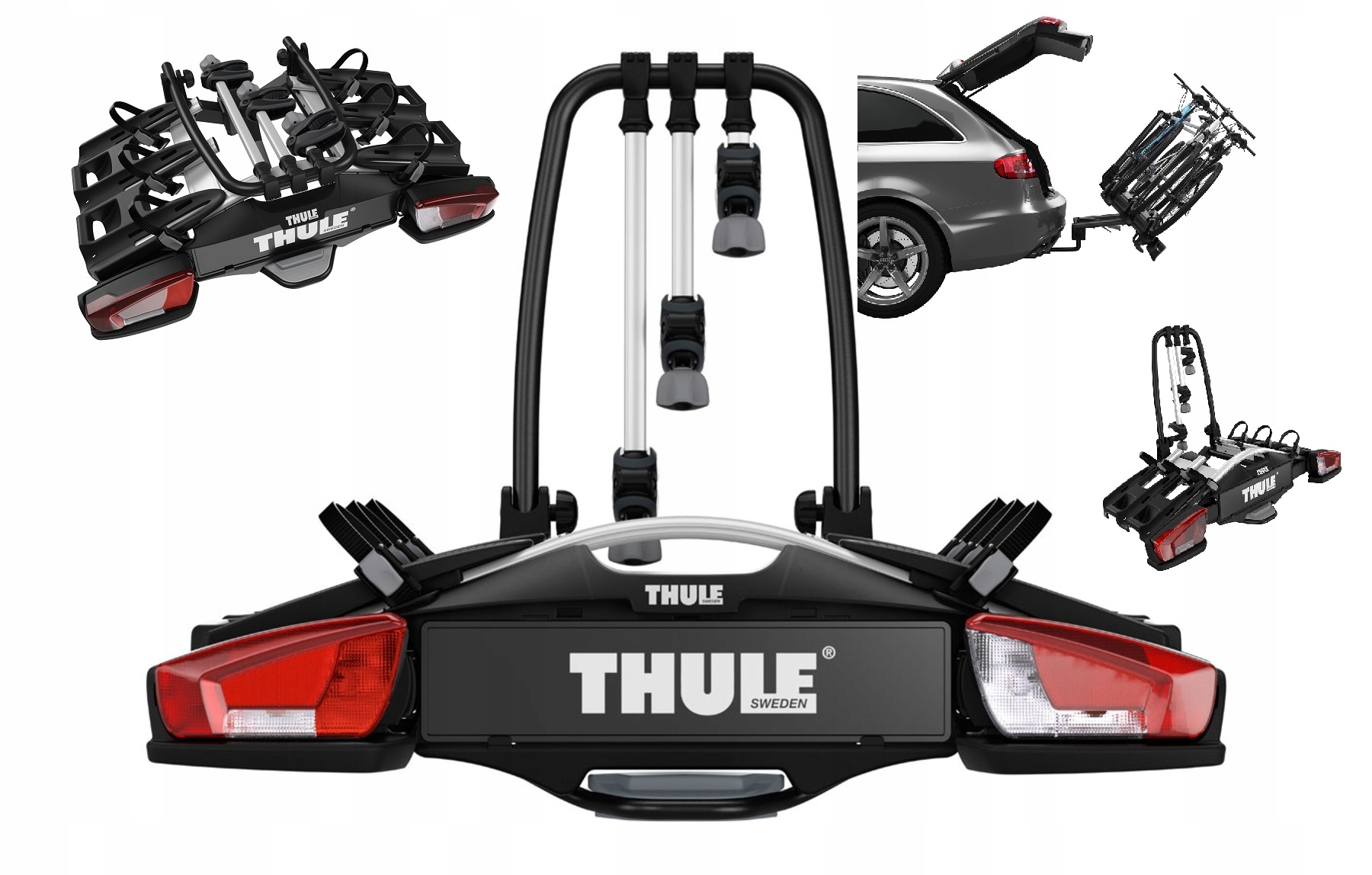 Uchwyt na hak 3-4 rowery Thule 926002 Velocompact3