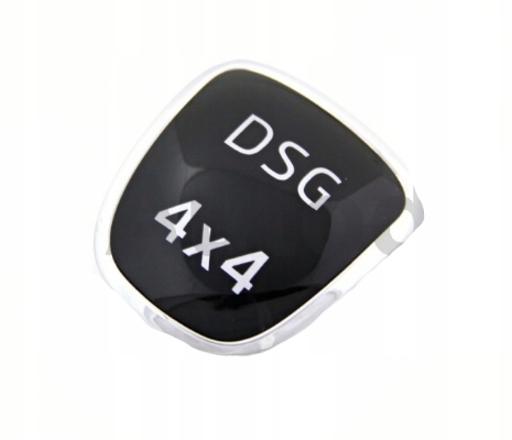 NAKŁADKA GAŁKI ZMIANY BIEGÓW DSG 4x4 ORYGINALNA