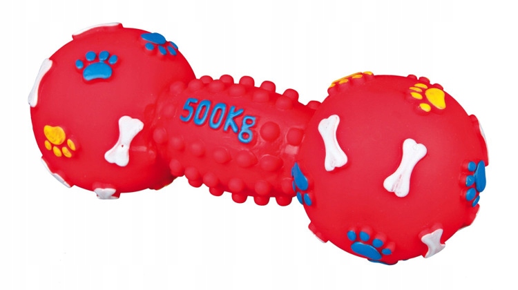 

Trixie Hantel z winylu dla psa 19 cm kość TX-3362