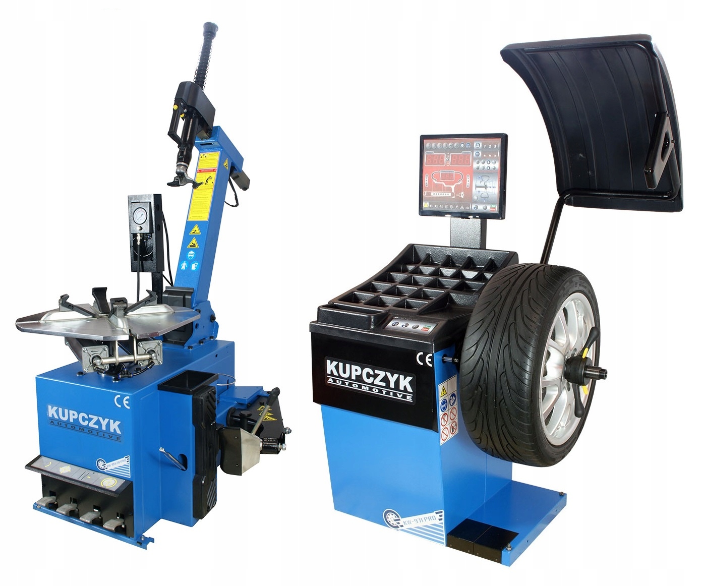 Montazownica KM 851 2B PRO Wywazarka KW971 Kupczyk