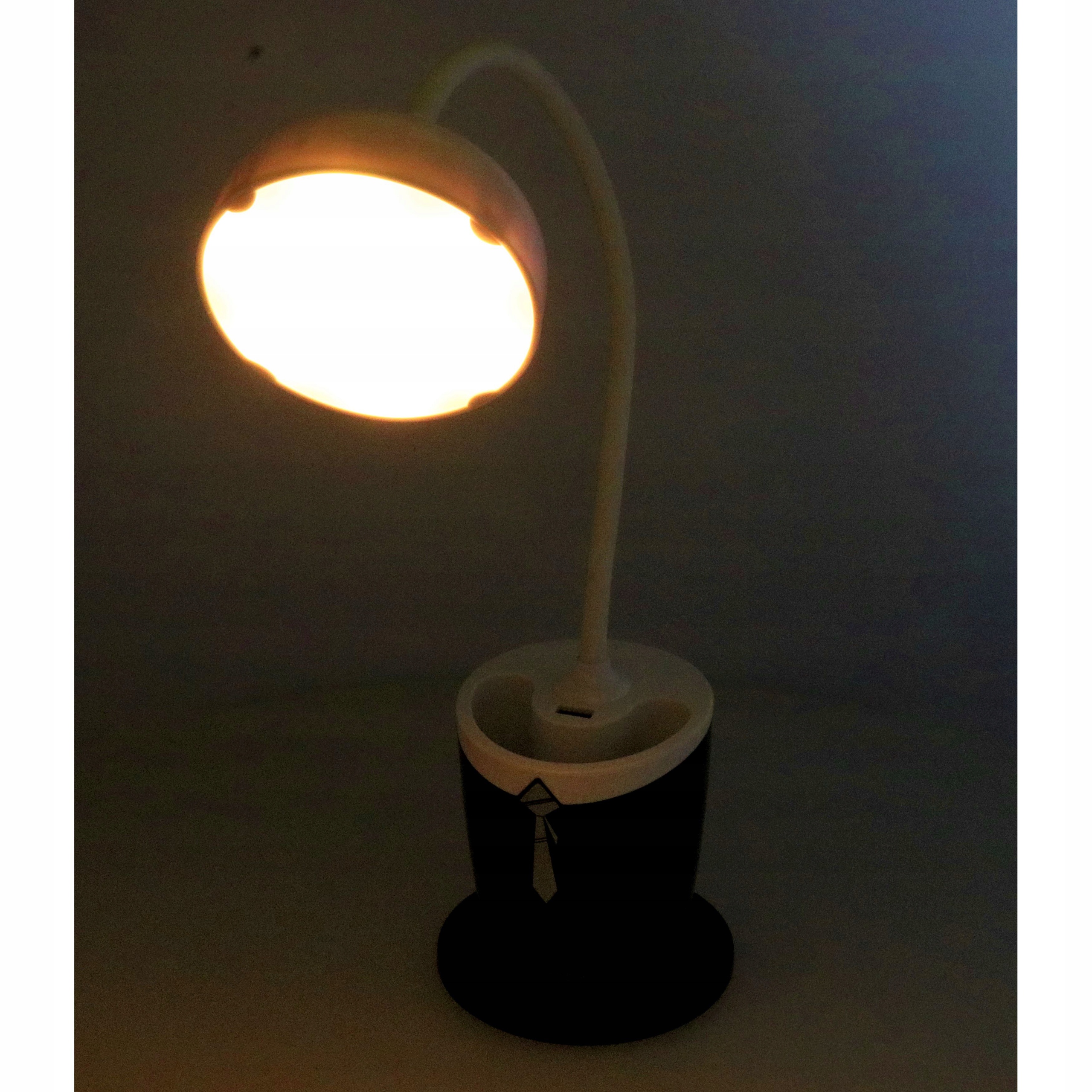 LAMPKA NOCNA LED BIURKOWA ELASTYCZNA GIĘTKA LAMPKA ORGANIZER 2w1 V9 Kod producenta 000