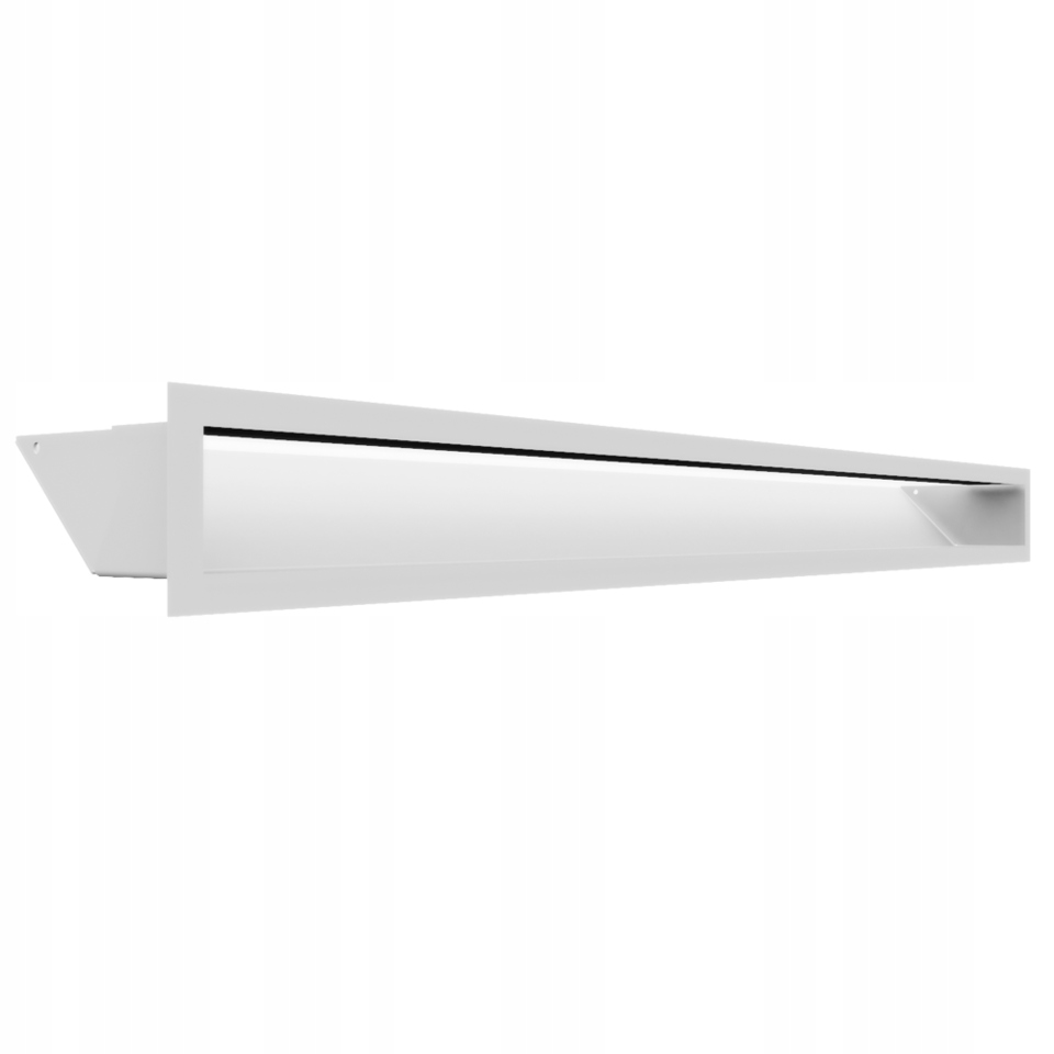 Ventilační mřížka Luft 9x100 bílá Slim