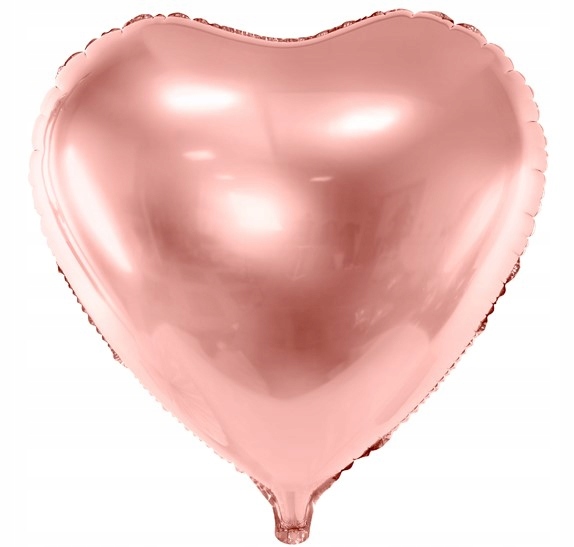 

Balon foliowy Serce, 61cm, różowe złoto Duży