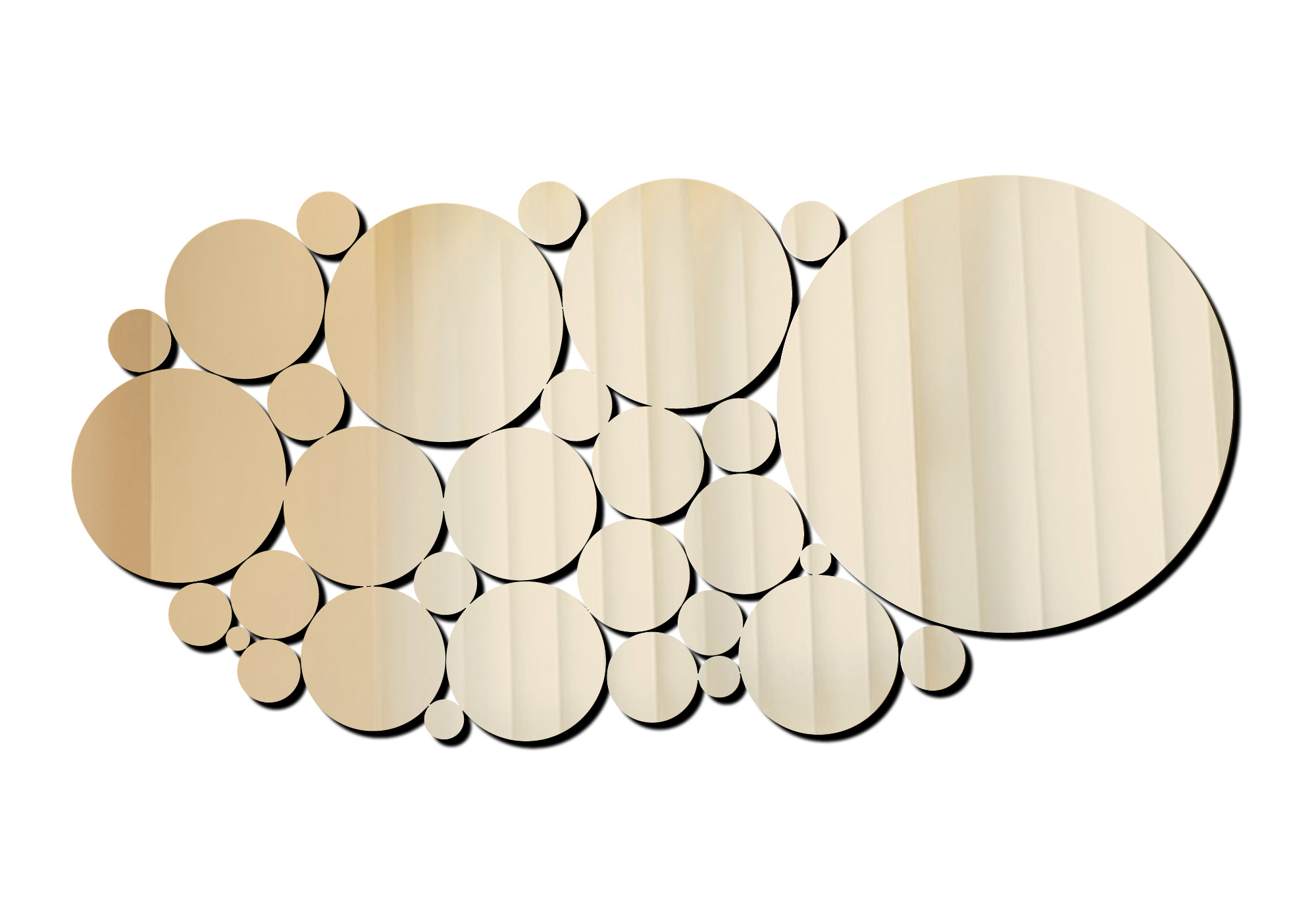 

Lustro akrylowe, nietłukące 119x58cm LZ-25