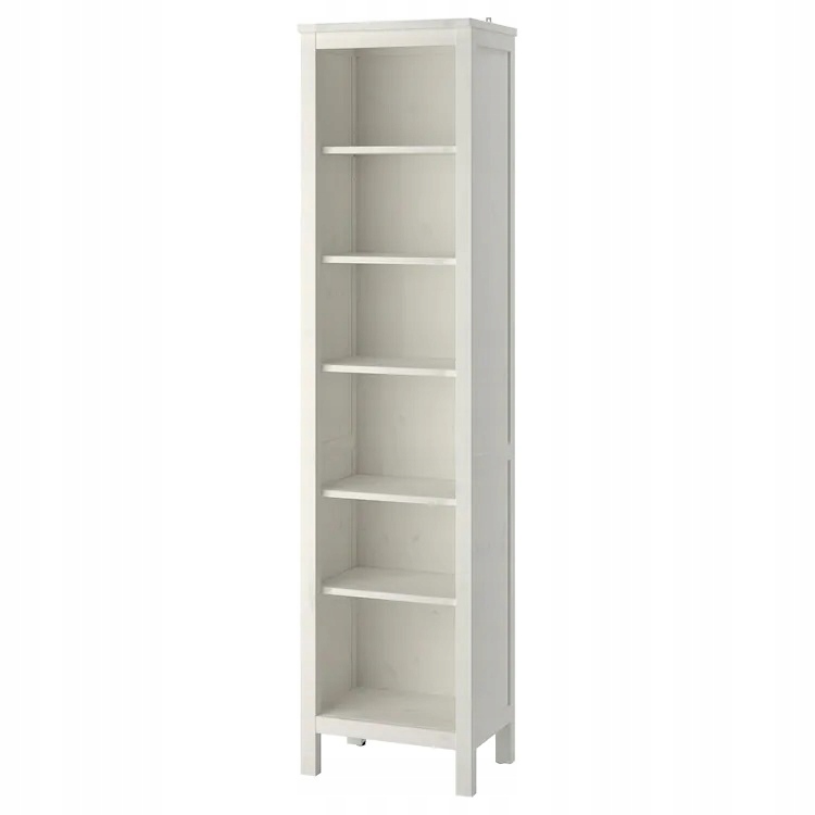 Hemnes Regał, biała bejca, 49x197 cm