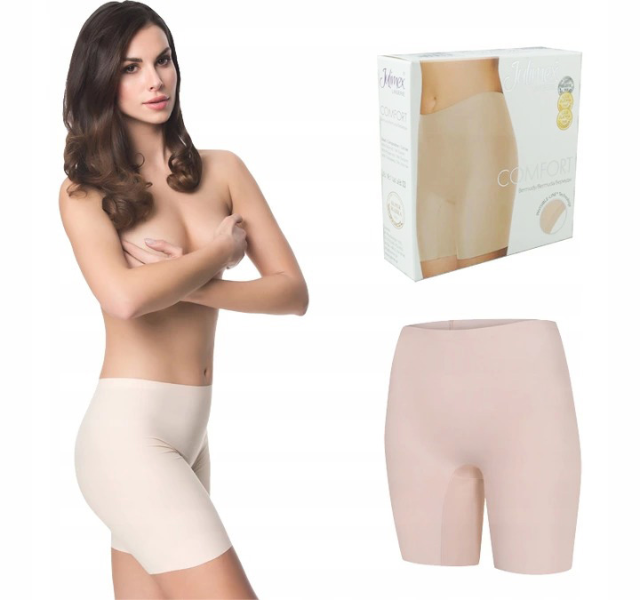 

Bermudy bezszwowe Wygładzające Julimex Comfort XL