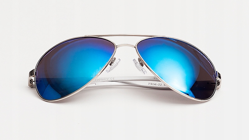 OKULARY MĘSKIE POLARYZACYJNE AVIATOR PRIUS PILOTKI Szerokość mostka 3 mm
