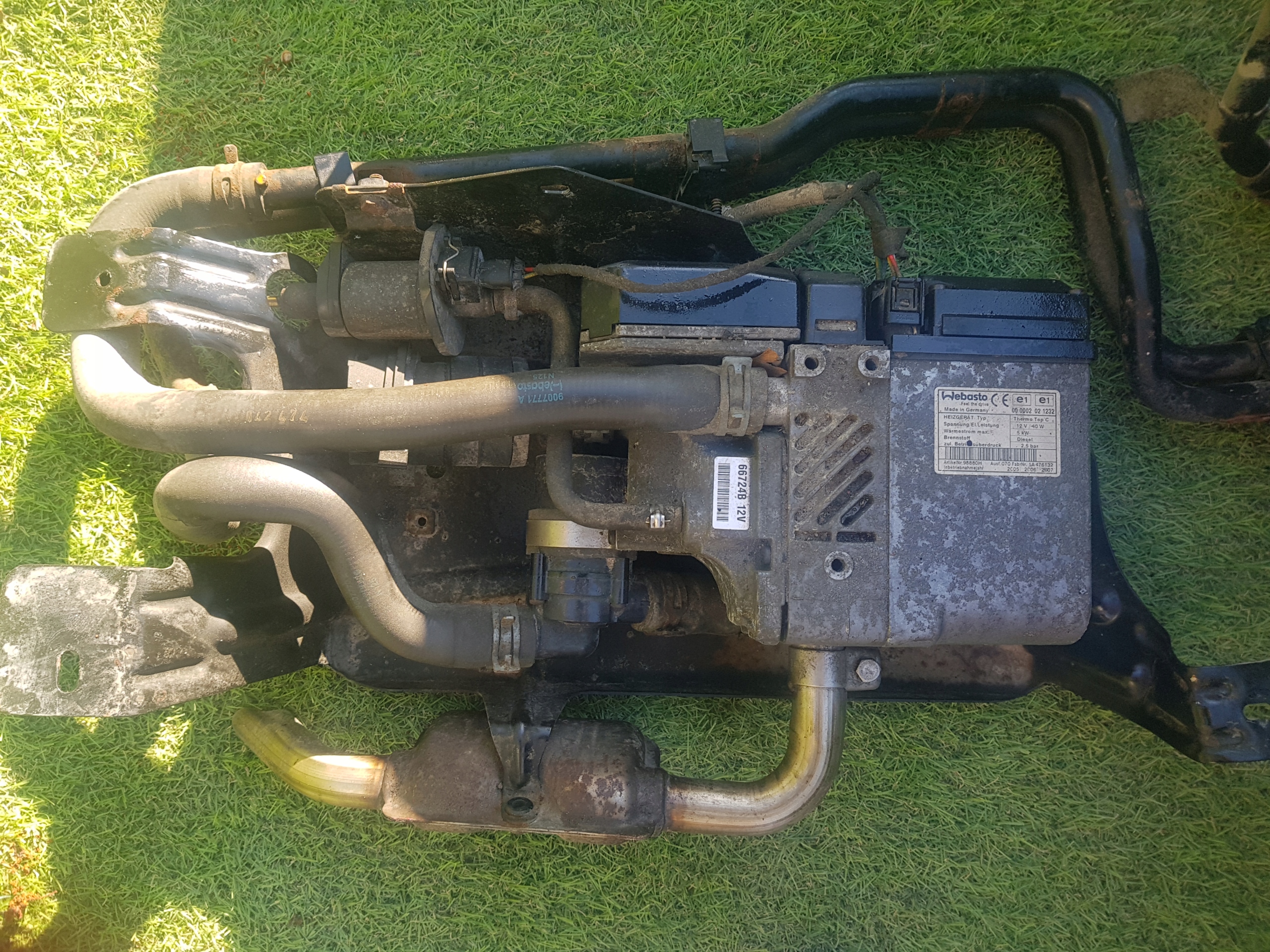 Webasto Thermo Top C diesel 5 кВт