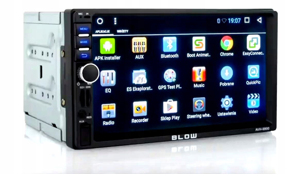 RADIO BLOW 2DIN AVH9900 GPS BT SD USB ANDROID WiFi Obraz dzienny kolorowy