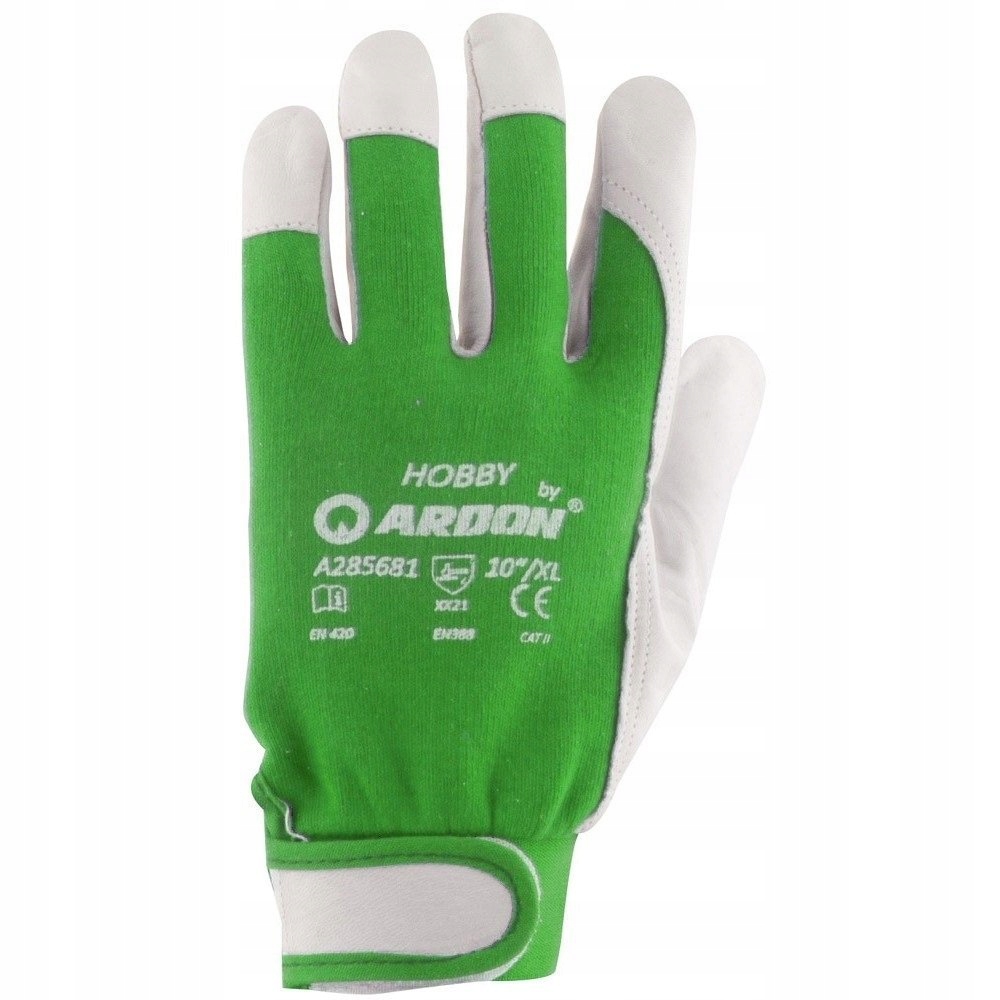 Pracovní Rukavice Hobby kůže Odolné 10 párů vel. 8 M