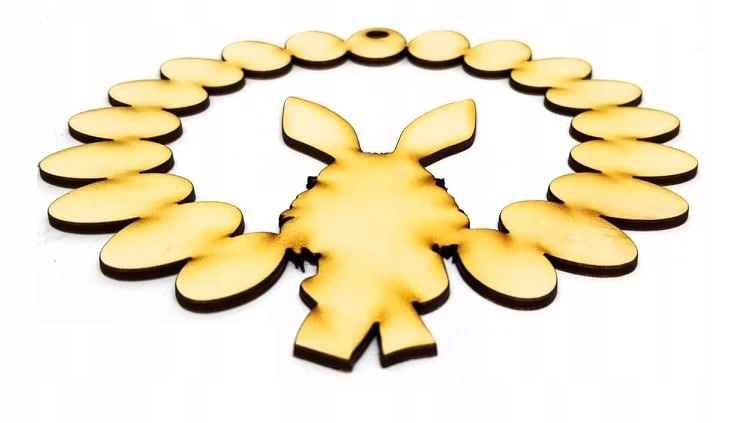 WIANEK WIELKANOCNY ZAJĄC JAJKA WIELKANOC OZDOBA Marka inna