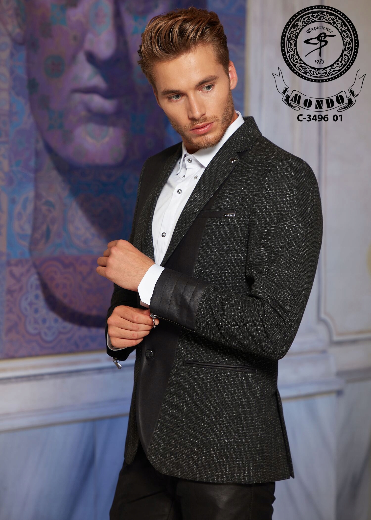 Marynarka Męska MONDO Exclusive Limited Casual Rozmiar M