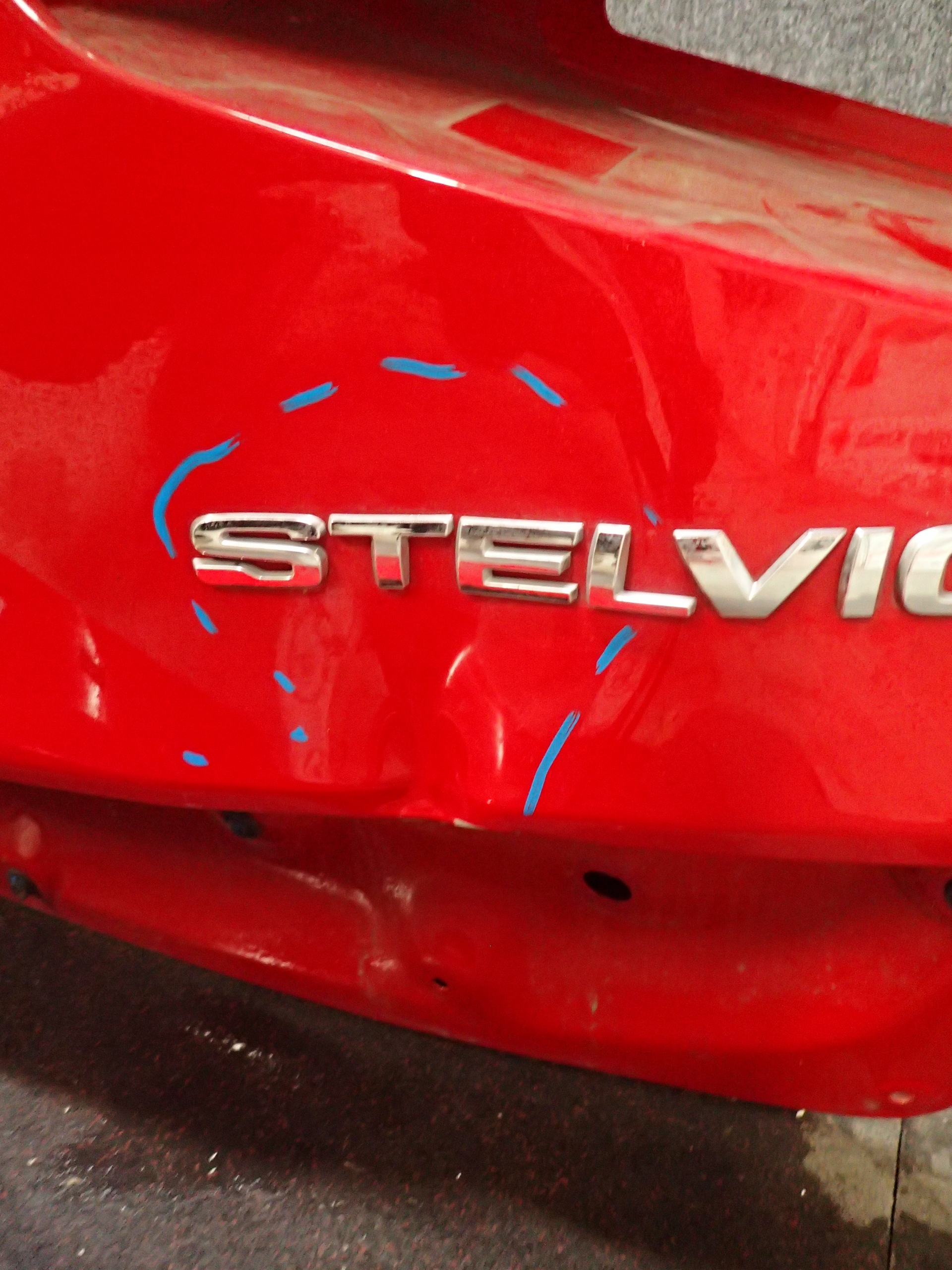 KLAPA TYŁ ALFA ROMEO STELVIO Kolor do lakierowania