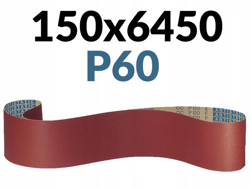 

Klingspor PS18E Pas Taśma 150x6450 P60 Drewno