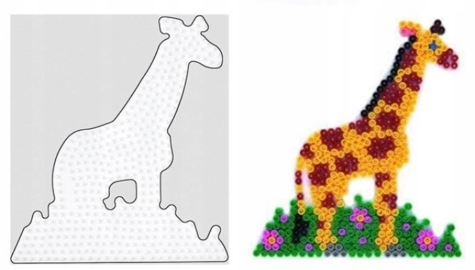 

Koraliki Hama Midi Podkładka 292 Żyrafa