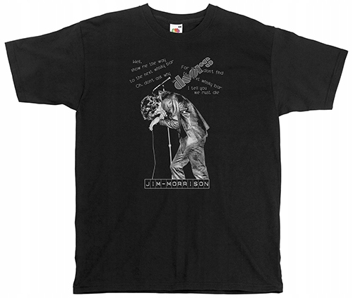 

koszulka the doors jim morrison rock roll Wzory!!!