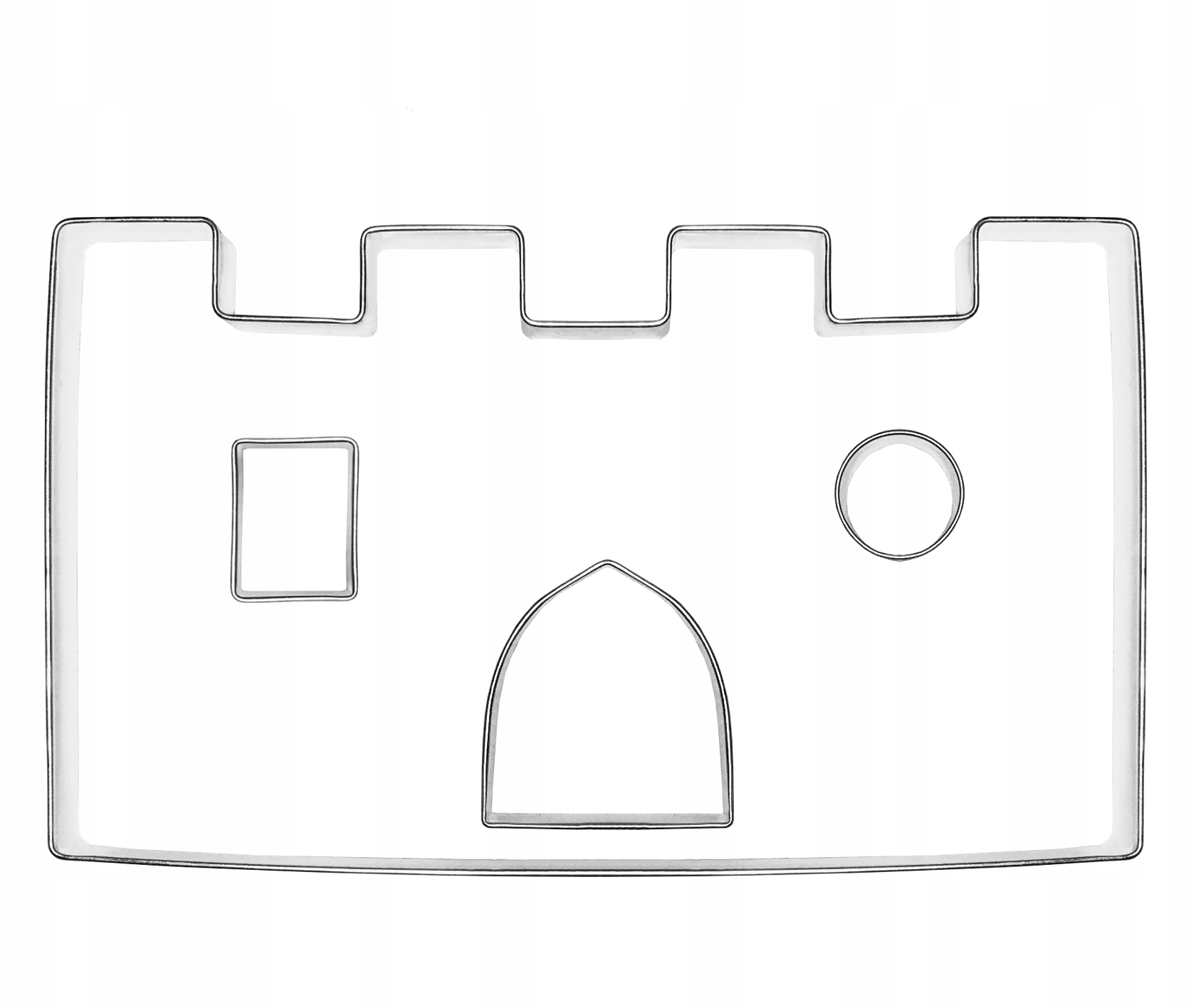 

Foremka Zamek 3D 13,0 cm wykrawacz do pierników