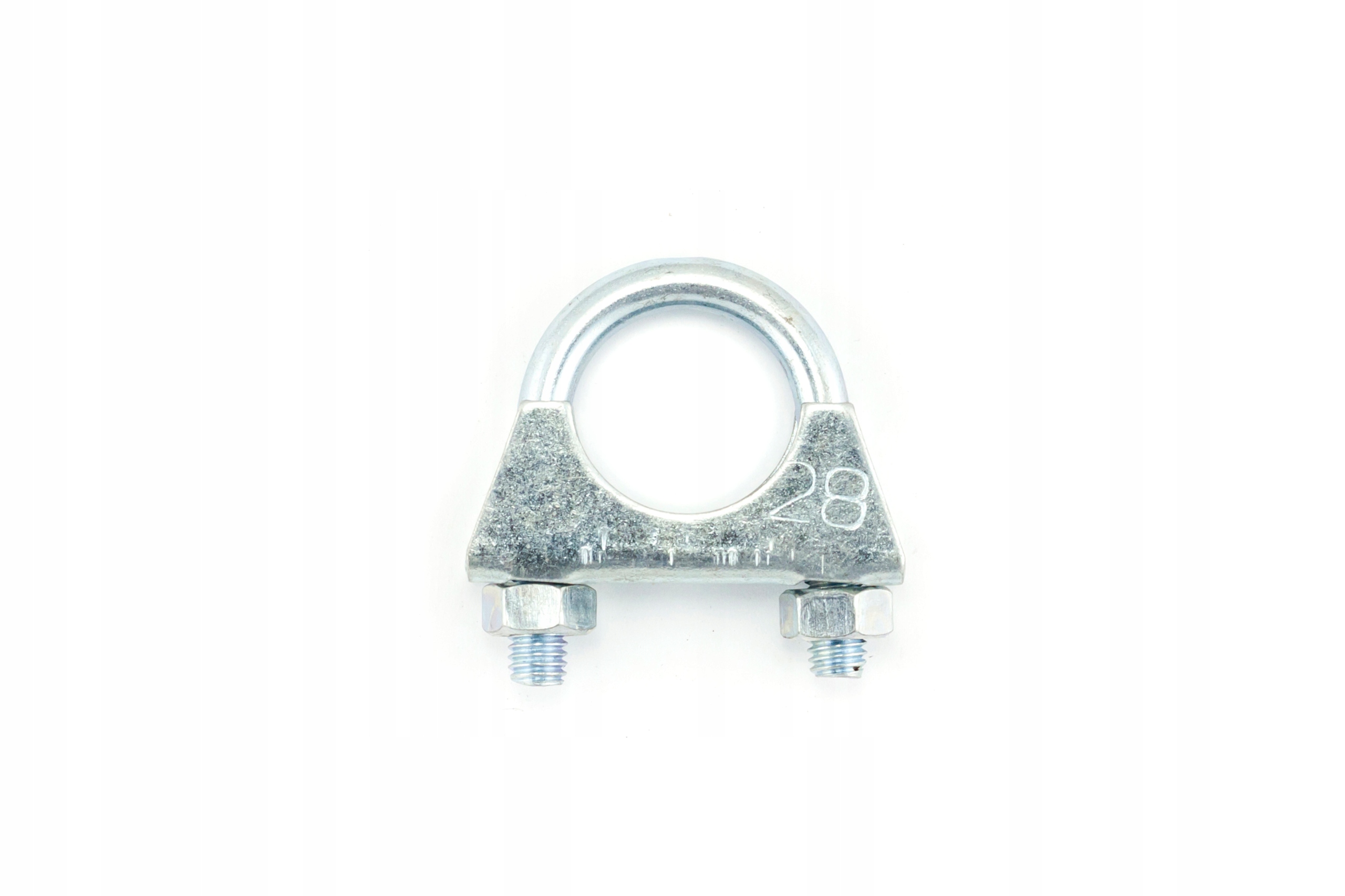 Obejma rurowa opaska cybant tłumika wydechu fi 28mm | M8x28mm