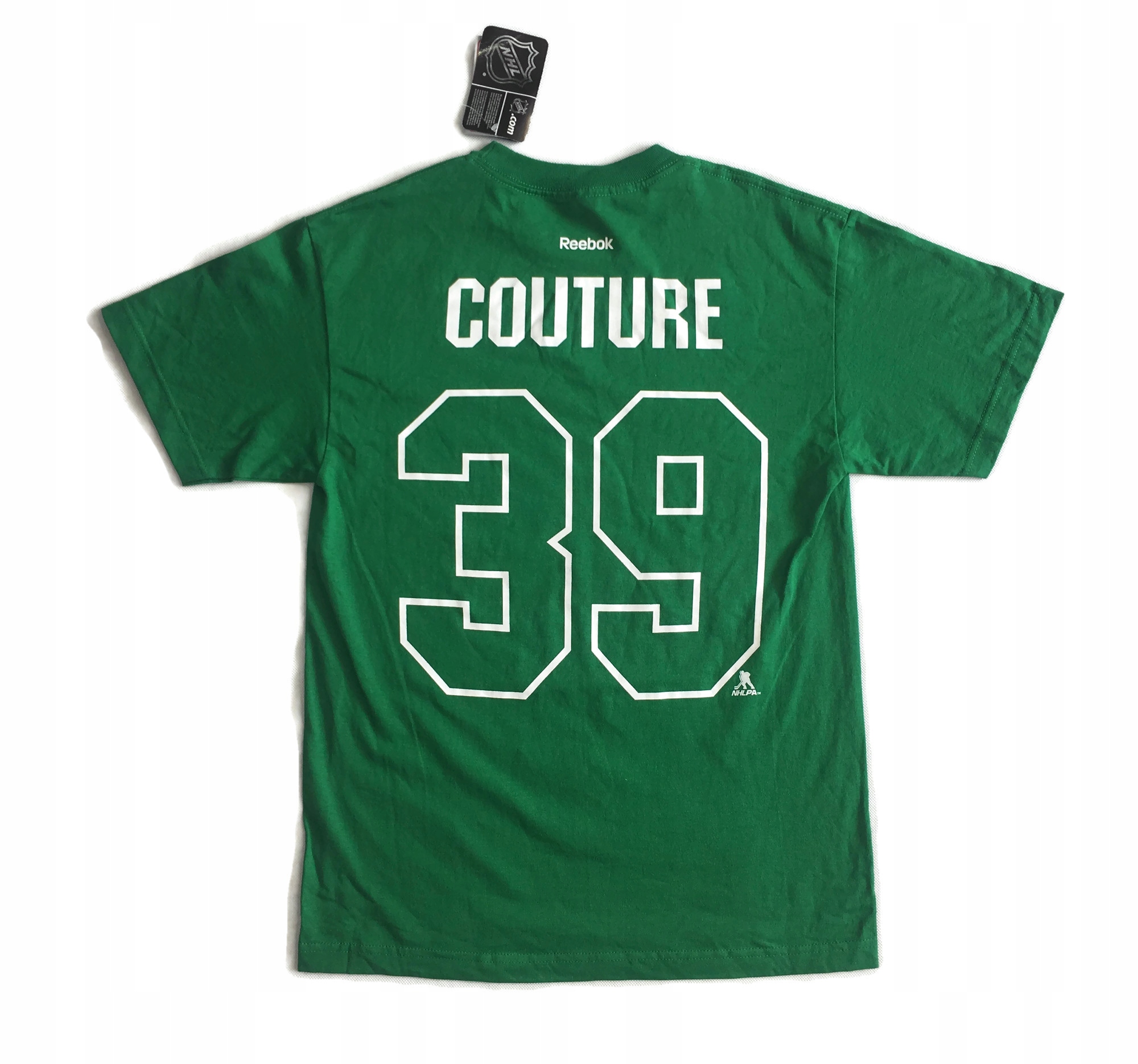 Koszulka Reebok SJ Sharks Couture St Patrics S Rękaw krótki rękaw